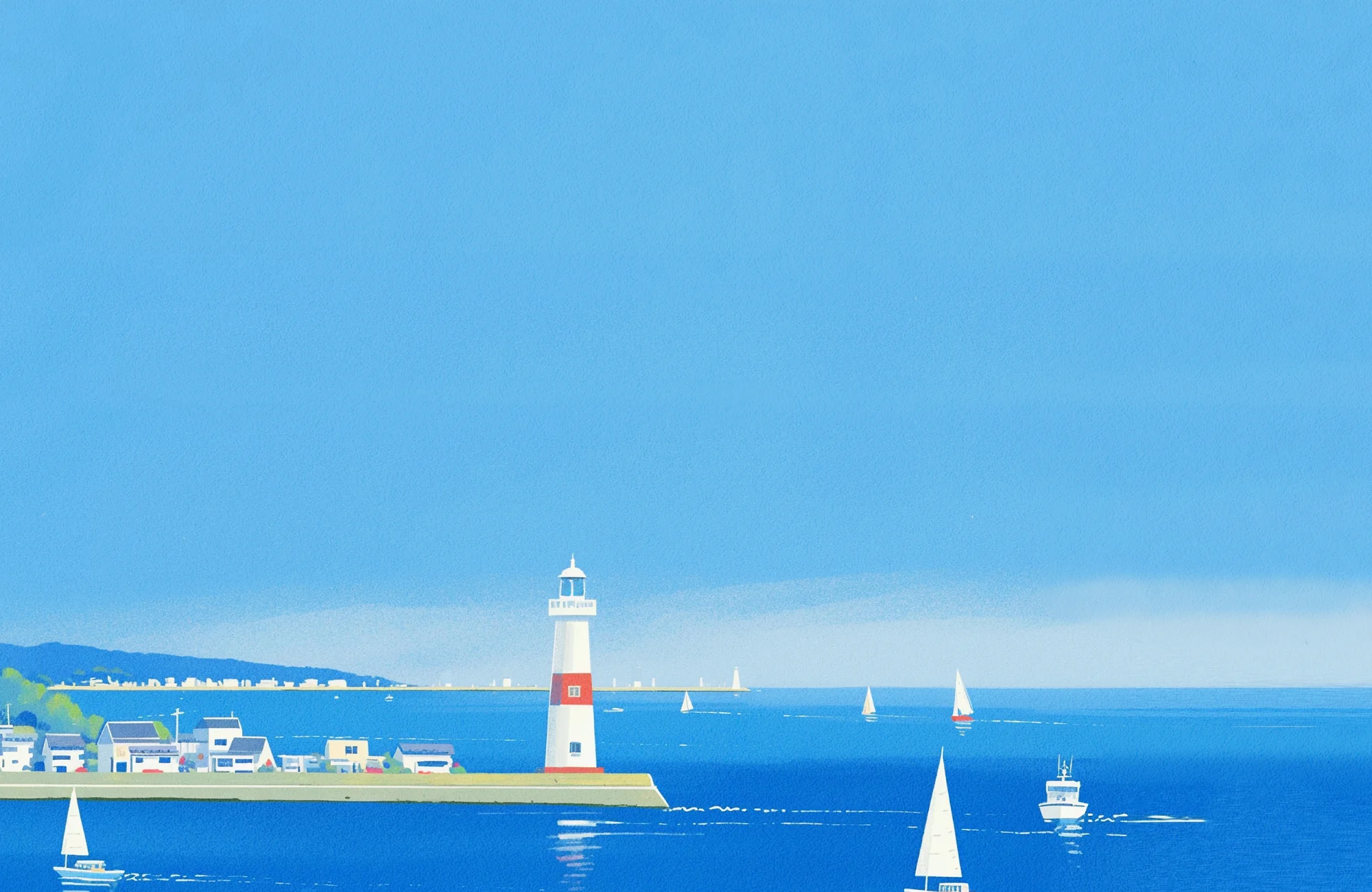 Coastal Lighthouse theme preview