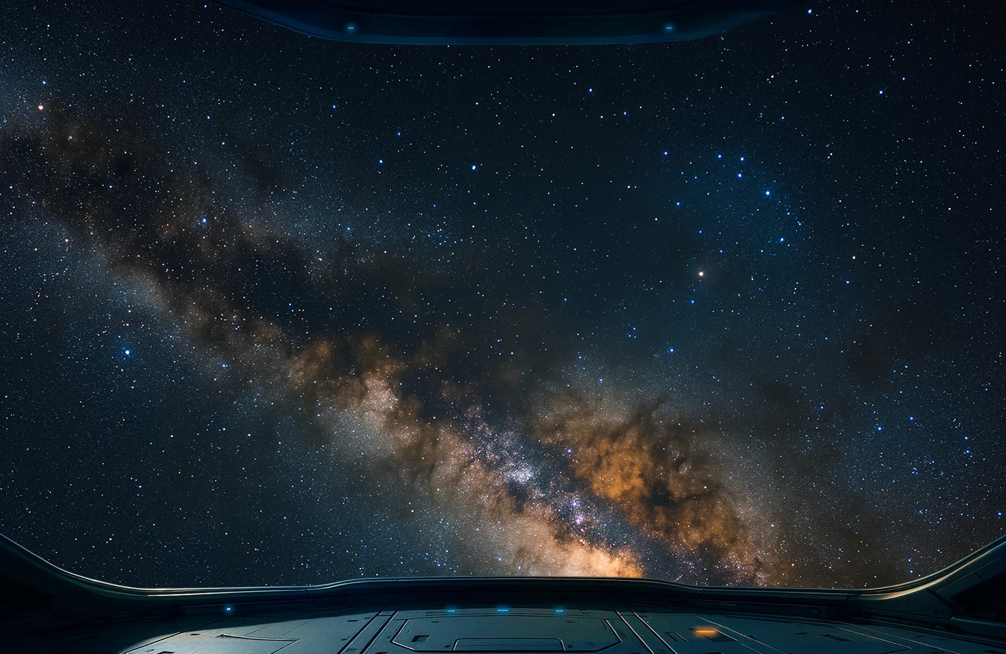 Spaceship Dreams theme preview